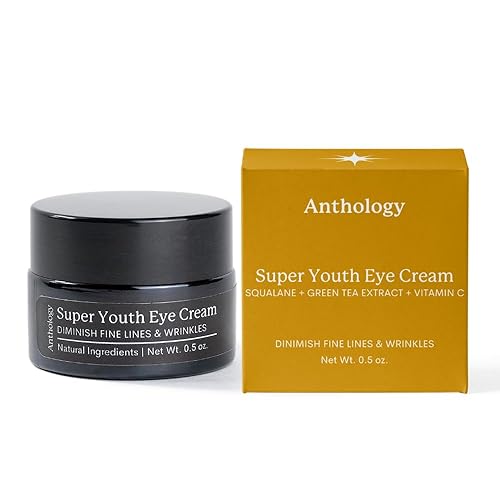Miniatura 9 de ANTHOLOGY Super Youth Crema de ojos para arrugas y ojeras  Crema antienvejecimiento para debajo de los ojos con péptidos, aloe vera orgánico y