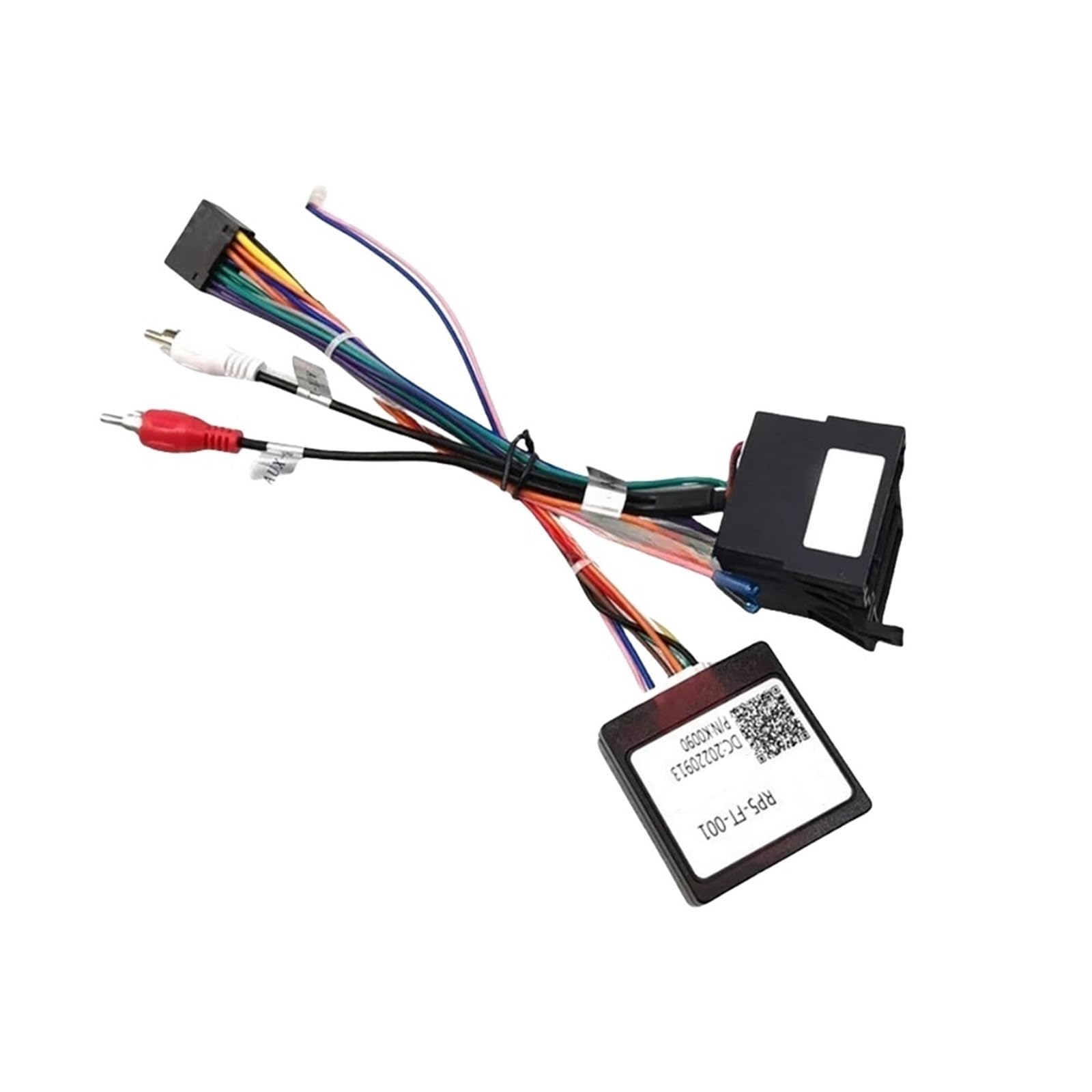 Cablaggio auto adattatore 16 pin Box Decoder Android Radio Cavo di alimentazione compatibile con Fiat Bravo RP5-FT-002(Only Canbus)