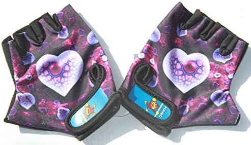 HANG Monkey Bar Gloves 7 and 8 Years Old Kids with Grips Control Monkey Bars Kids bar Gloves Kids Gymnastic Gloves Bars Kids Bike Gloves Girls Monkey bar Gloves