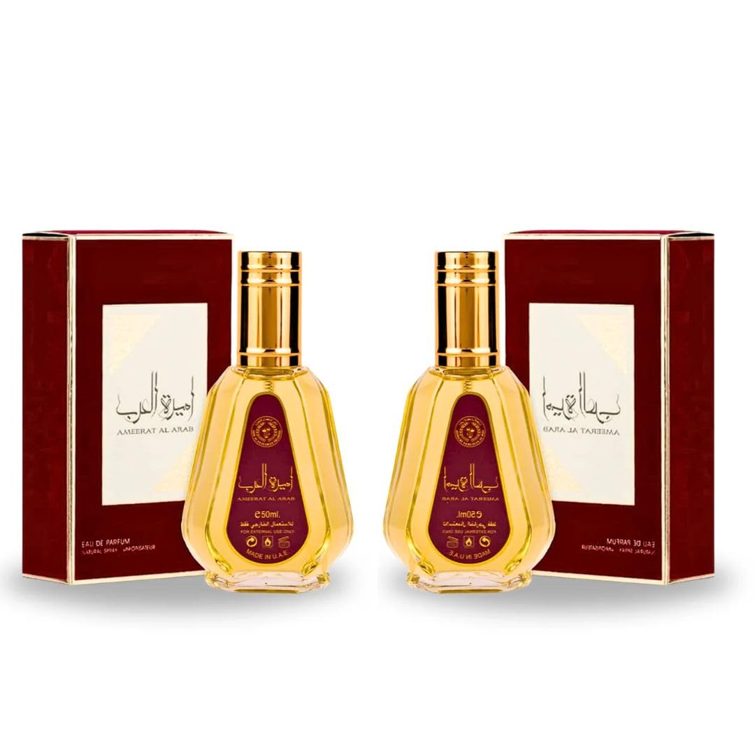 Amazon.com : Ameerat Al Arab Eau De Parfum – Pack of 2 (50ml Each
