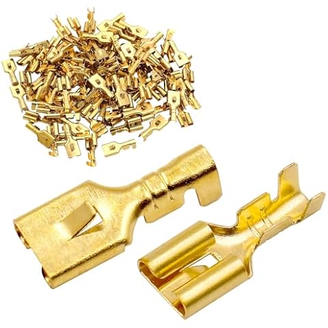 Baomain Female Spade Quick Splice Crimp Terminals Cover