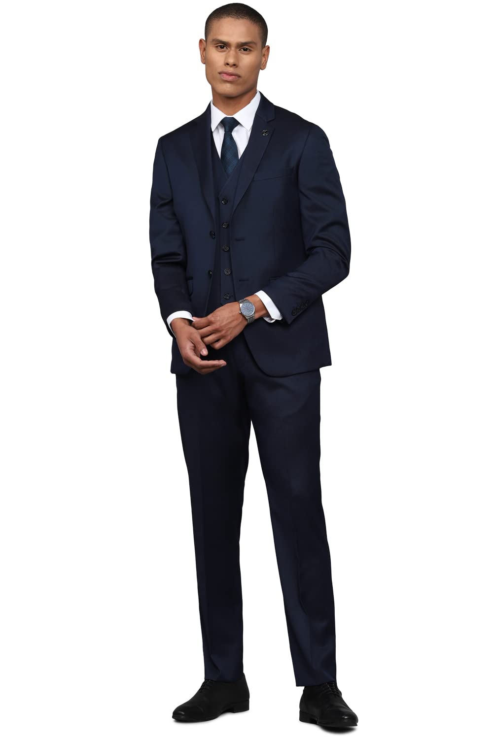 allen solly Men's Polyester Blend Three Piece Suit-Dress Set-picture-22