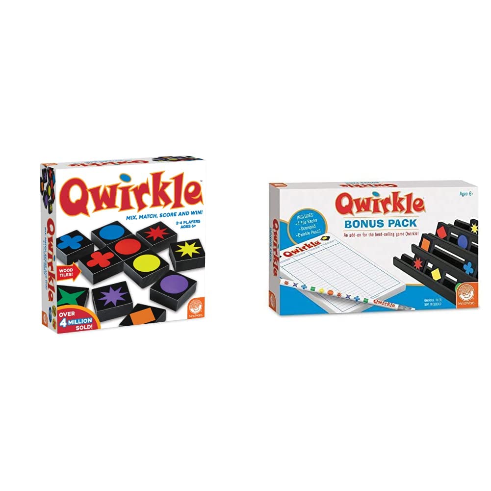 #39 — MindWare | Qwirkle UK Edition (NEW) | Board Game | Ages 5+ |...