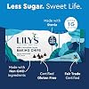 LILY'S Milk Chocolate Style No Sugar Added Baking Chips, Gluten Free, Bulk, 9 oz Bags (3 Pack)
