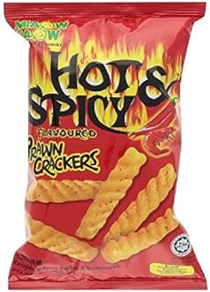 Miaow Miaow Crackers 60g x 6 Packs (Hot & Spicy Flavoured Prawn)