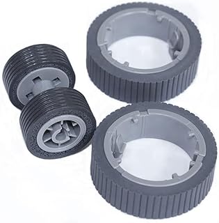 1SET PA03670-0001 PA03670-0002 Pickup Brake Roller Compatible with Fujitsu fi-7160 fi-7180 fi-7260 fi-7280 fi-7300NX fi-7140 fi-7240