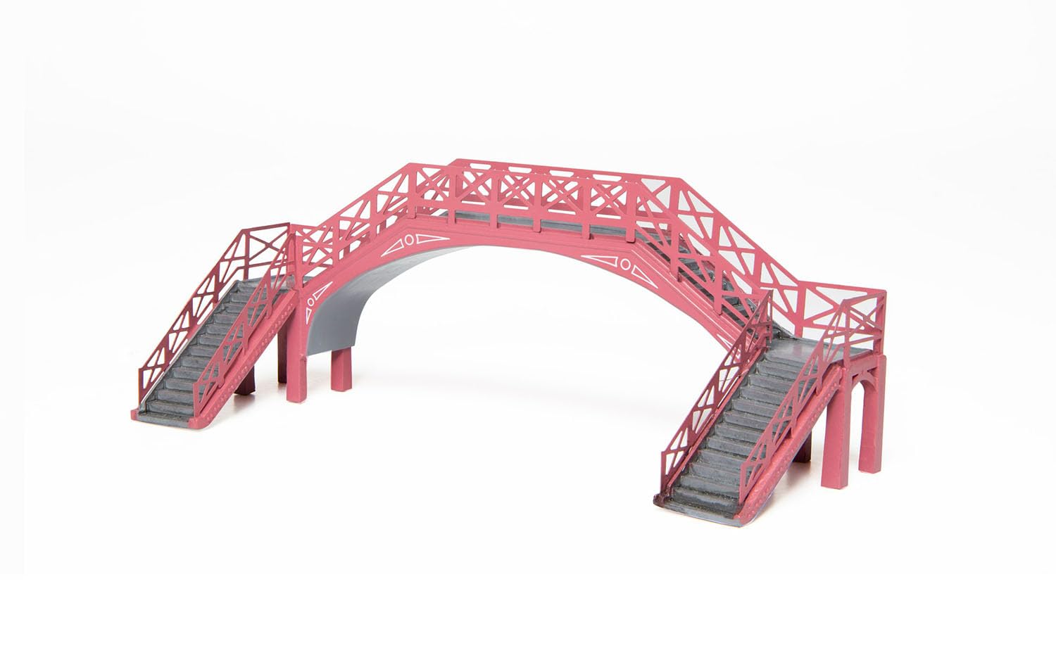 TT:120 Hornby TT9001 Footbridge Model Railway TT Gauge Building, Model Train Accessories for Adding Scenery, Dioramas, Woodland, Buildings and More, Diorama Making Kits - 1/120 Scale Accessory
