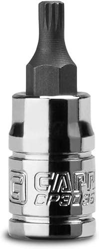 Capri Tools Stubby XZN - Llave de vaso triple cuadrado