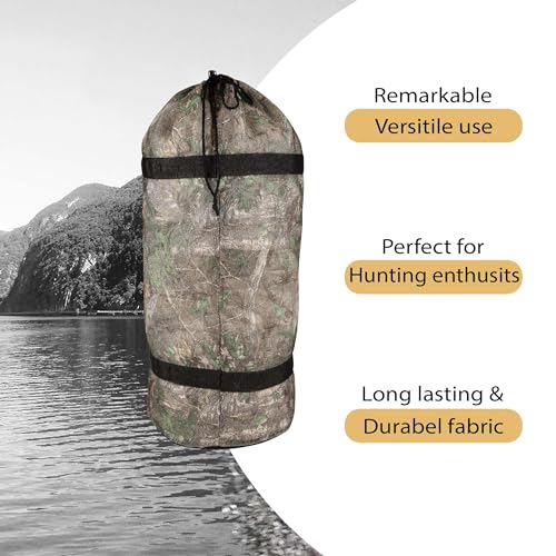 Mesh Duffle Bag - Realtree AP Green Print | Multipurpose for Beach, Hunting, Scuba Diving, Boating, Surfing & Snorkeling2