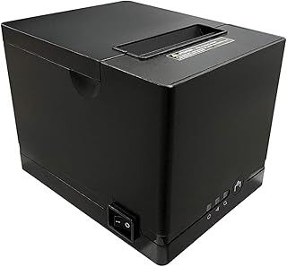 [80mm Wi-Fi Thermal Printer] Thermal Printer for Orders, Kitchen, Receipts. Printer pos Support Cash Drawer with USB/Ethernet/RS232. Supports Windows/Linux System/MAC/ESC/POS - POSVALLEY