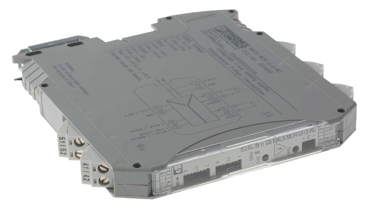 PHOENIX CONTACT MACX MCR-UI-UI-NC Konfigurierbarer 3-Wege Trennverstärker 24 V Schraubanschluss