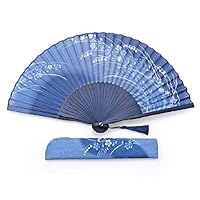ステンレス製 舞扇子 ケース付き 扇子 舞桜ペンテ 3073 ピンク・グレー | 保赤軒/ホセッケン