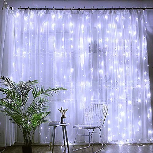Image of 12 Meter 40 Feet White LED String Light | Copper Wire Fairy Lights for Diwali Decoration, Room Decor, Balcony Decoration, Indoor Outdoor Home Decorative Lighting Pack of 1