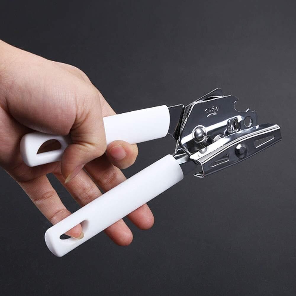 Manual Can Opener,Bottle Openers, Stainless Steel Professional Tin Manual Can Opener Craft beer Grip Opener Cans Bottle Opener kitchen gadgets Multifunctional