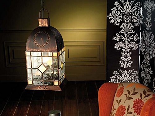 Faroles de Colgar Granadinos : Modelo AZAHAR 449 de 22x55x22cms.
