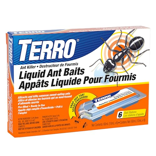 TERRO Liquid Ant Bait Stations T300CAN - Liquid Bait to Eliminate Ants - Bait System - 6 Count Stations for Effective Indoor Ant Control image 3