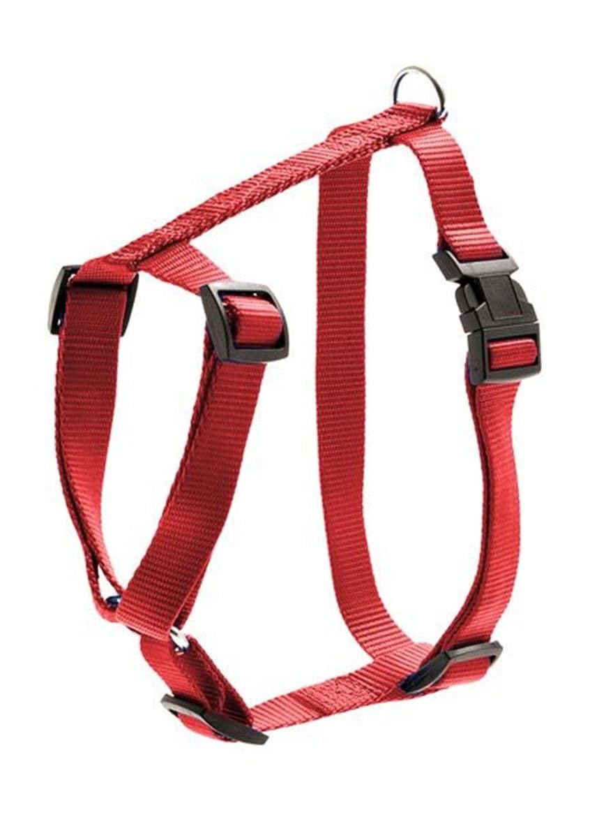 Karlie Art Sportiv Basic Adjustable Harness, 65-100 cm x 25 mm,Red, Large