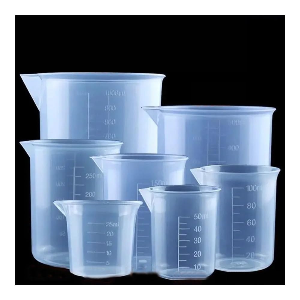 Recipiente medidor graduado de 250 ml/500 ml/1000 ml/2000 ml, juego de herramientas de laboratorio(Beaker Set)