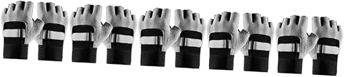 Miniatura 1 de ABOOFAN 5 Pairs Fitness Gloves Bike Gloves for Men Mens Cycling Gloves Training Gloves for Men Non-Slip Gym Gloves Guantes para Gym Hombre Mens