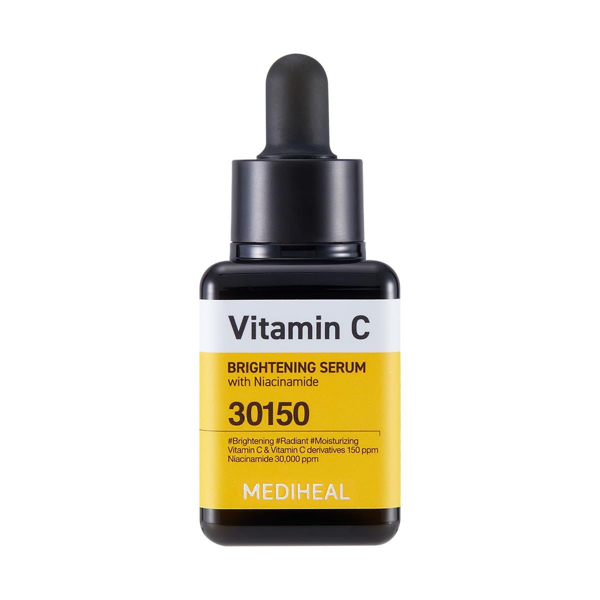 MEDIHEAL Vitamin C Brightening Serum (1.35 fl oz, 1 Pack) – Tone-Texture-Glow Care, Manage Skin with Vitamin C, Niacinamide, Hyaluronic Acid MEDIHEAL Vitamin C Brightening Serum (1.35 fl oz, 1 Pack) – Tone-Texture-Glow Care, Manage Skin with Vitamin C, Niacinamide, Hyaluronic Acid