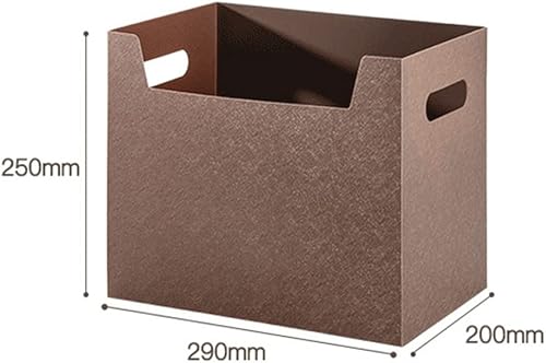 Miniatura 7 de HAPINARY 2 cajas organizadoras de dos asas para artículos con asa de cartas organizador de oficina para organización de almacenamiento con