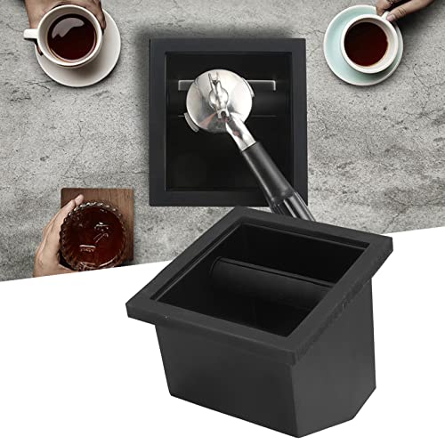 Bewinner Kaffeeklopfbox, rutschfeste Klopfbox Edelstahl für Kaffeemaschine – Bild 3
