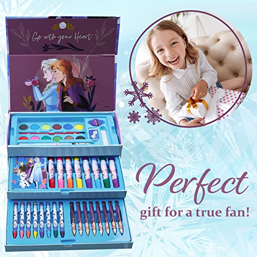 Disney Art Set, Frozen Colouring Sets for Children with Over 40 Art ...