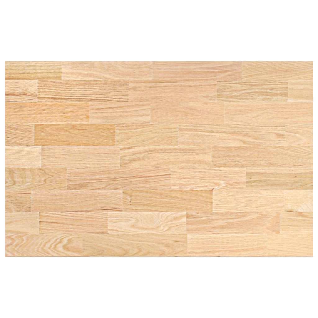 Fengshui Plan de travail de cuisine - 100 x 63,5 x 4 cm - Bois massif de chêne