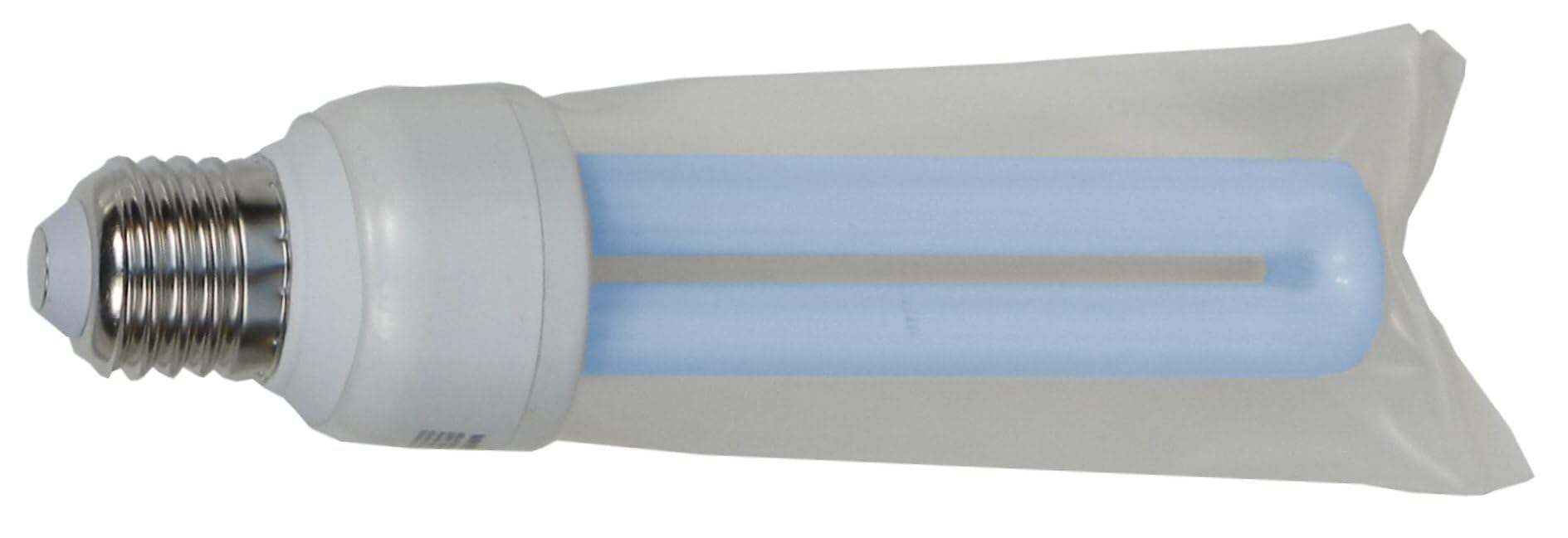 Fly-Shield Solo – wydajna pułapka na muchy UV | ochrona przed komarami i pułapka na muchy | pułapka samoprzylepna z lampą UV (Fly Shield Solo Plus, nietłukąca się, 2 uchwyty foliowe)