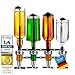 Produktbild Bar-Butler zur Wand-Montage, 4-Fach Flaschen-Halter mit 4cl-Dosierer Getränkespender, Getränkeportionierer & Flaschenhalterung für Schnaps und Wein, Zapfsäule & Bar Accessoire (4-Fach)