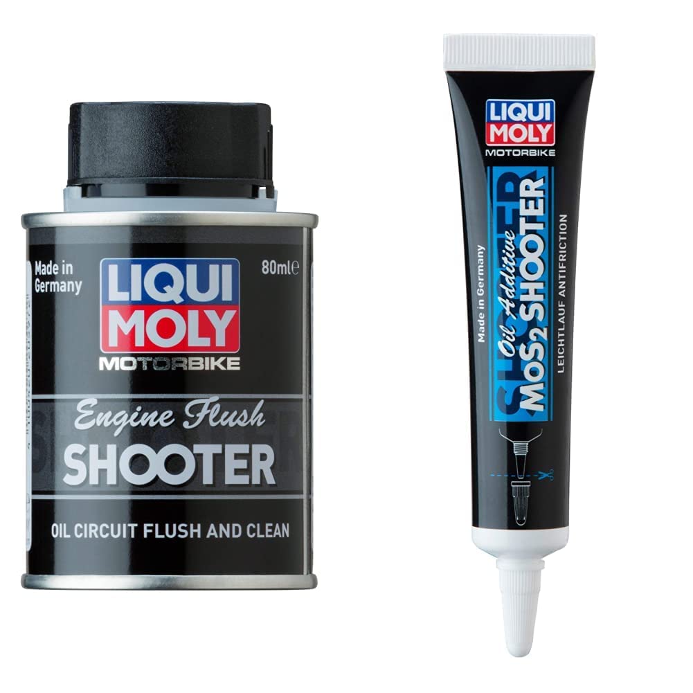 Liquimoly Flush shooter (80 ml) + Mos2 shooter (20 ml) COMBO