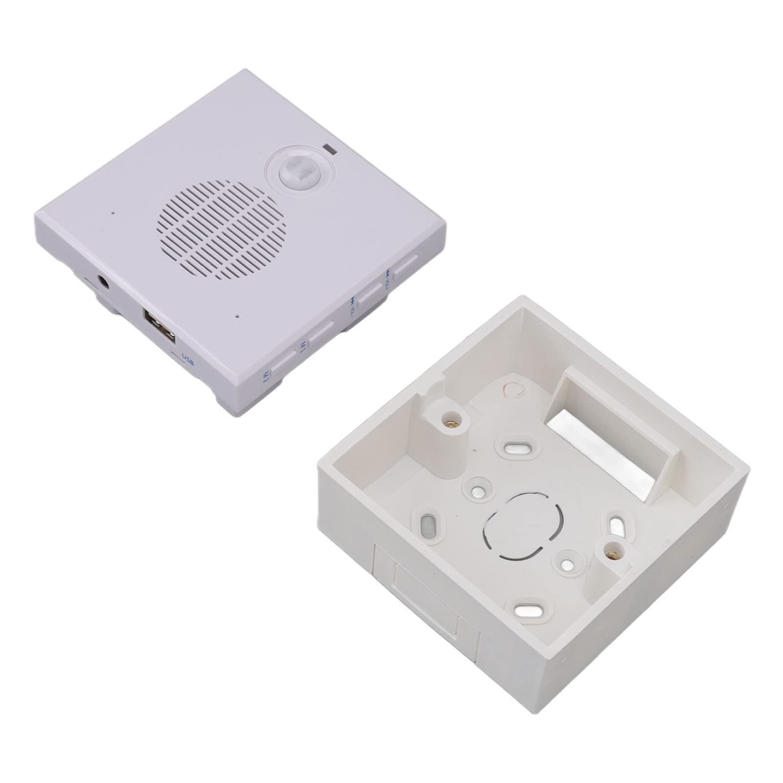 Sensor de movimiento de infrarrojo, Sensor de movimiento de la puerta del sensor de movimiento Volumen de inducción de infrarrojos Alarmas de entrada ajustables para el almacén bancario Enterprise