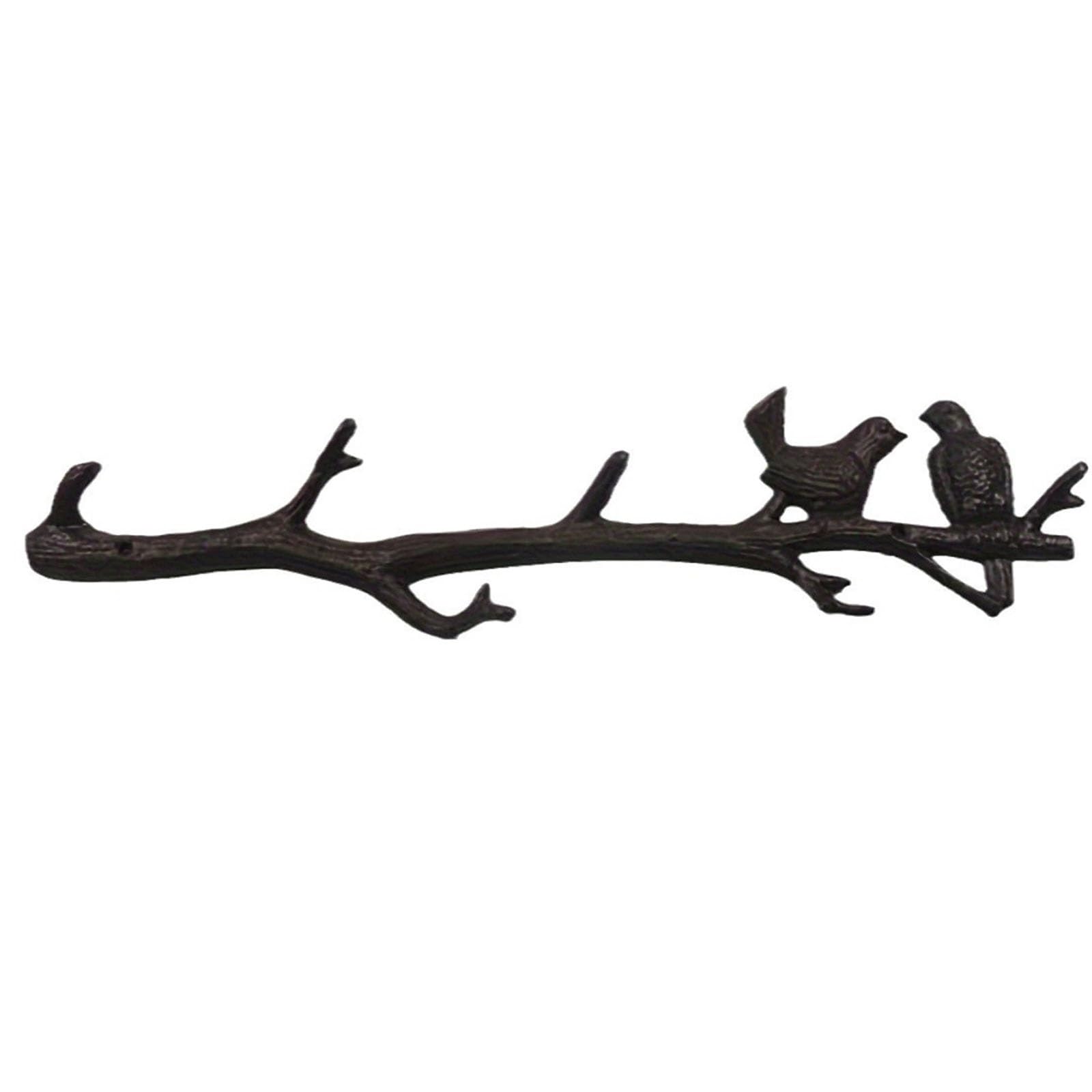 Ylfkwlhrw Noir Cast Iron Coat Hooks Vintage Decorative Wall Hook Simple And Modern Outdoor For Coats Keys Bags