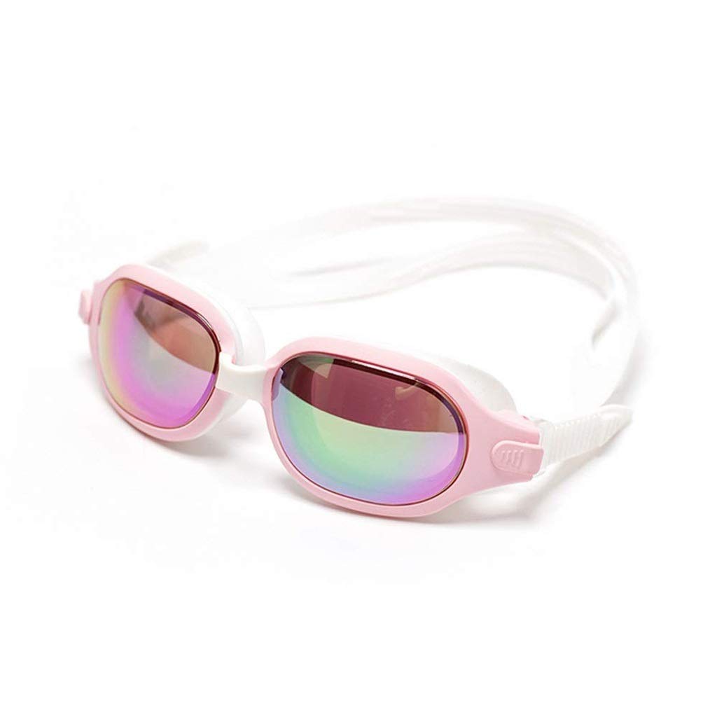 Lunettes de natation, lunettes de natation pour adultes hommes femmes jeunes enfants enfant, protection anti-buée sans fuite étanche vision claire lunettes de piscine triathlon (couleur : D) (A)