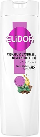 Elidor Şampuan Avokado ve Castor Oil Nemlendirici Etki 400 ml