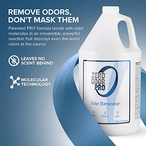 Zero Odor Professional Odor Eliminator Permanently Eliminate Extreme
