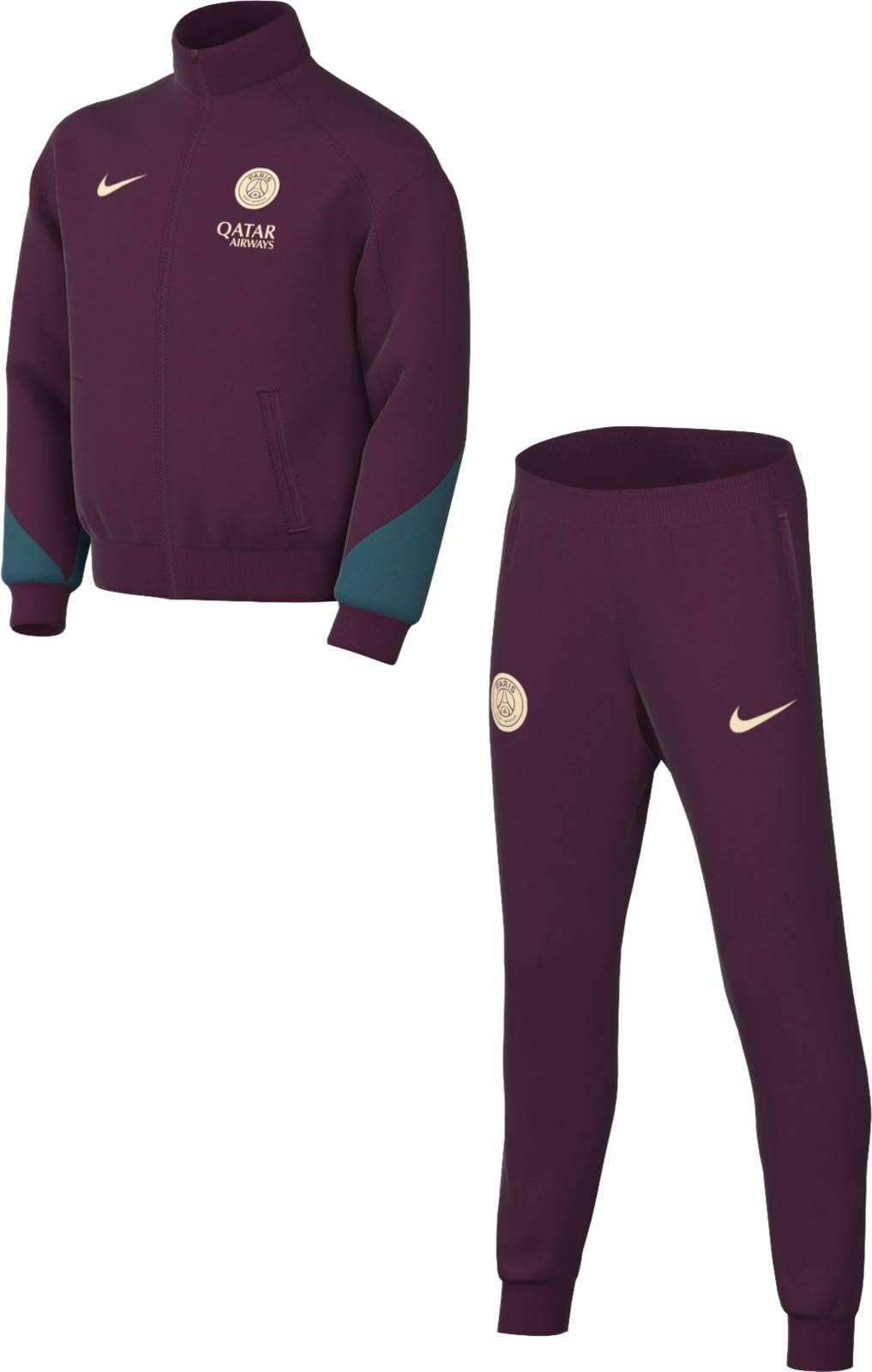 Nike Psg Track Suit Psg Y Nk Df Strk Trk Suit K, Bordeaux/Geode