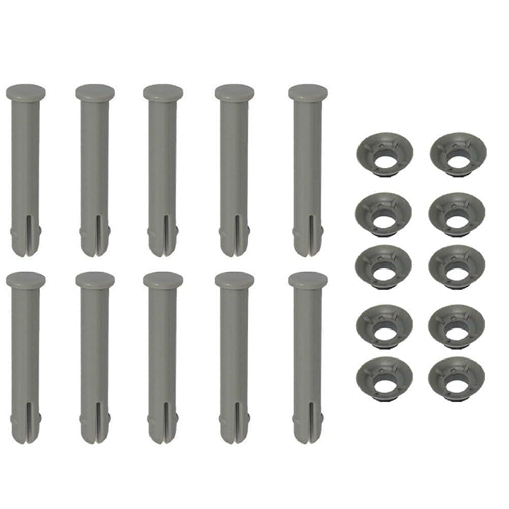Helilyco Pin and Gasket Set P61754 for Best-way for Power Pro Steel MAX Pools Replaces P61801 P61796 65mm Long 6 10 Set