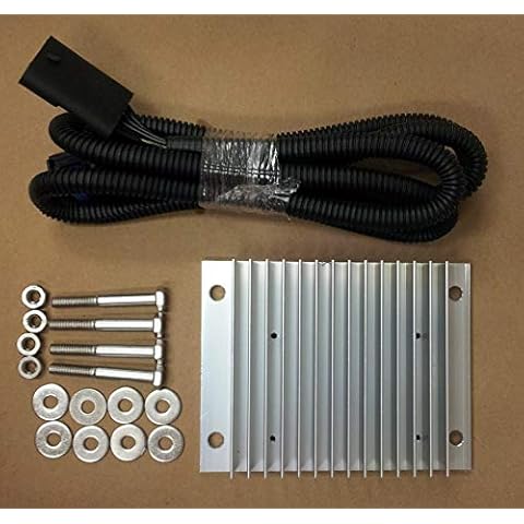 Fits Chevy GMC 6.5L 6.5 Turbo Diesel PMD FSD Pump Mounted Driver Relocation kit with Cooler and Extension Harness Cover