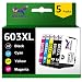 Produktbild HaloFox 603 Tintenpatronen Wiederaufbereitet Ersatz für Epson 603XL Multipack für Expression Home XP-3100 XP-2100 XP-4100 XP-2105 XP-3105 XP-4105 Workforce WF-2830 WF-2850 WF-2835 WF-2810(5er-Pack)