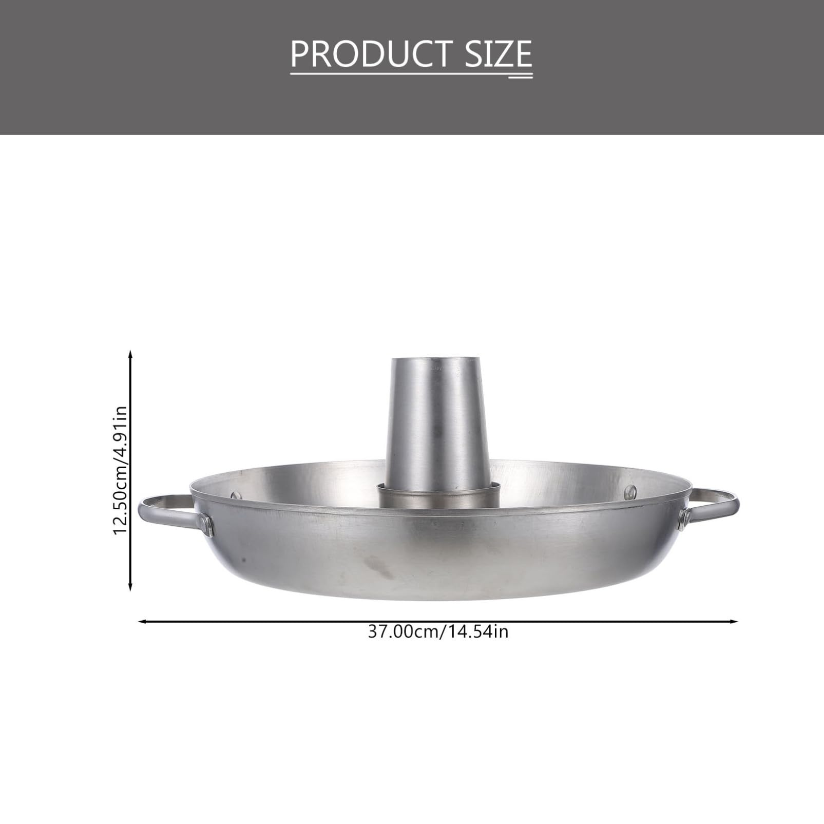 Happyyami Supporto per Pollo Arrosto Verticale in Acciaio Inox Argento | Struttura Stabile, Facile da Pulire e Riporre, Formato Smontabile per Cottura e Gestione Comoda