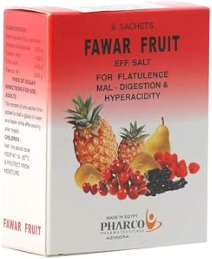 Fawar Fruit Effervescent Salt Sachets 6's
