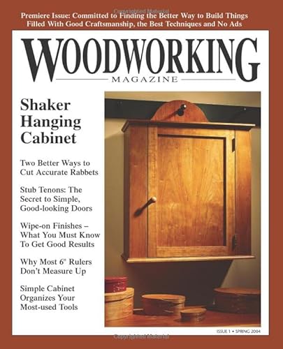Independently Published Magazine, Woodworking Woodworking Magazine: Issue 1 cover