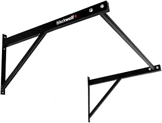 Barra Fixa Parede 65 cm Pull Up Academia Musculação Calistenia Blackwolf