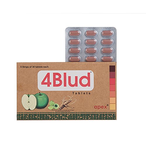 4 Blud Tablets - 5x30 Tablets