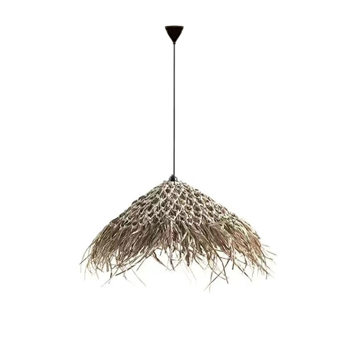SXECAEPS Modern creative chandelier Farmhouse Pendant Light, Handmade Rattan Hanging Light Fixtures For Kitchen Island, Industrial Style Ceiling Island Fixture, Fixture