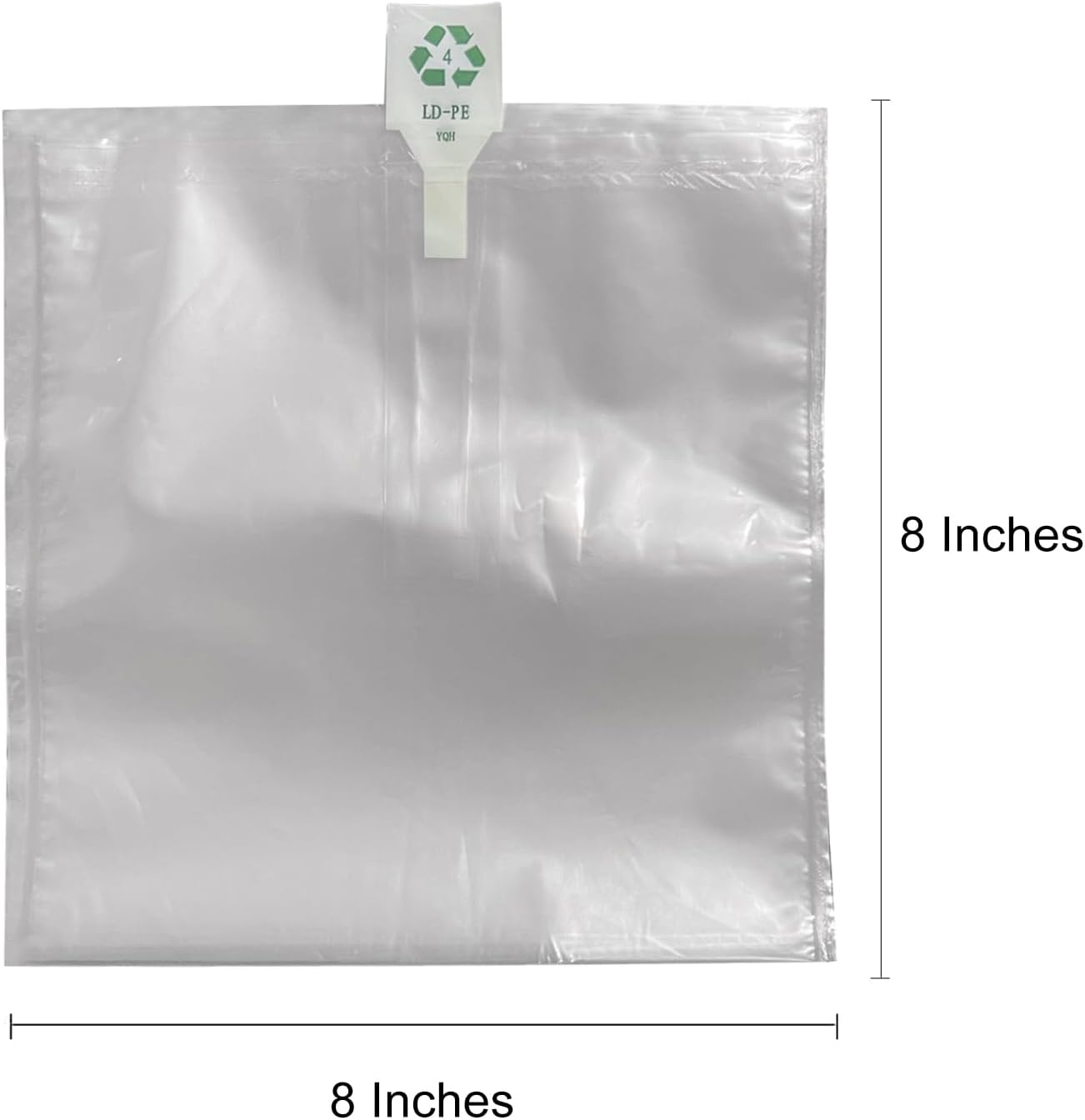 Miupoo Clear Plastic Inflatable Air Packaging Protector Bag with Free Pump - Cushion Blocking Bag, 8x8 Inches, 50 Pieces image 2