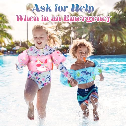 HeySplash Swim Vest 2 Pack, Toddler Pool Floaties Fit 20-50 and 30-50 Lbs, Children Swimming Vest with Adjustable Strap, Swim Jacket Water Wing Arm Float, Puddle Beach Boat Jumper Boy