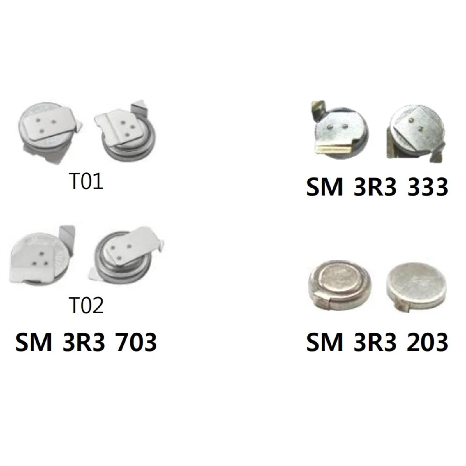 Superkondensatory serii SM 3,3 V 0,07 F SM3R3703T01 kondensator SuperCapacitor Condensatore