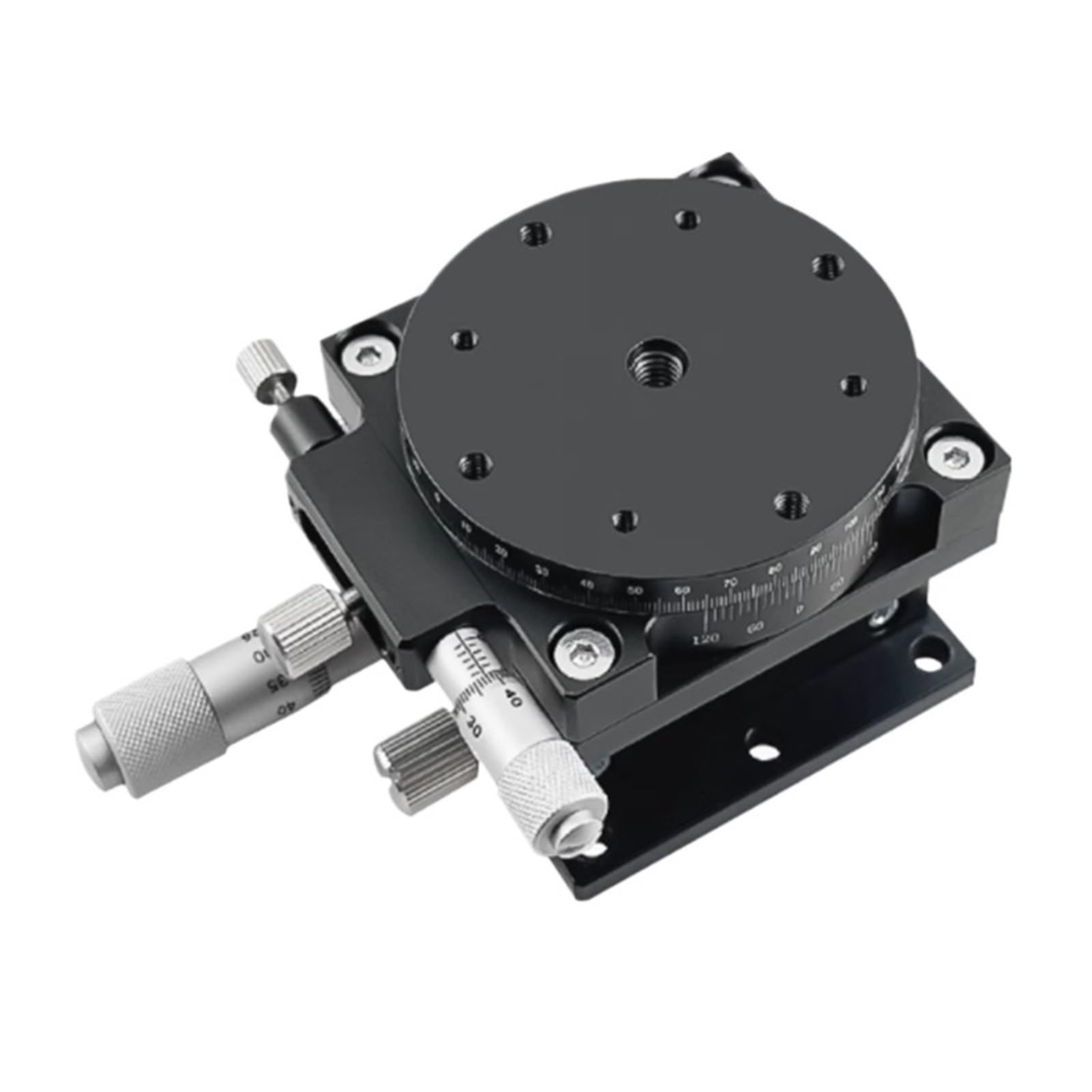 MYXJGNAIY Axis 60 * 60mm High Precision Trimming Station Manual Displacement Platform Linear Stage Sliding Table ZR60